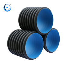 2.5 inch high density corrugated hard drainge polyethylene hdpe  pipe